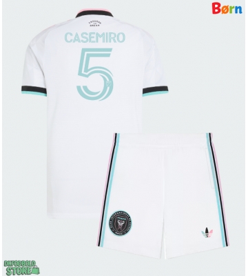 Inter Miami Casemiro #5 Replika Babytøj Tredje sæt Børn 2026-27 Kortærmet (+ Korte bukser)